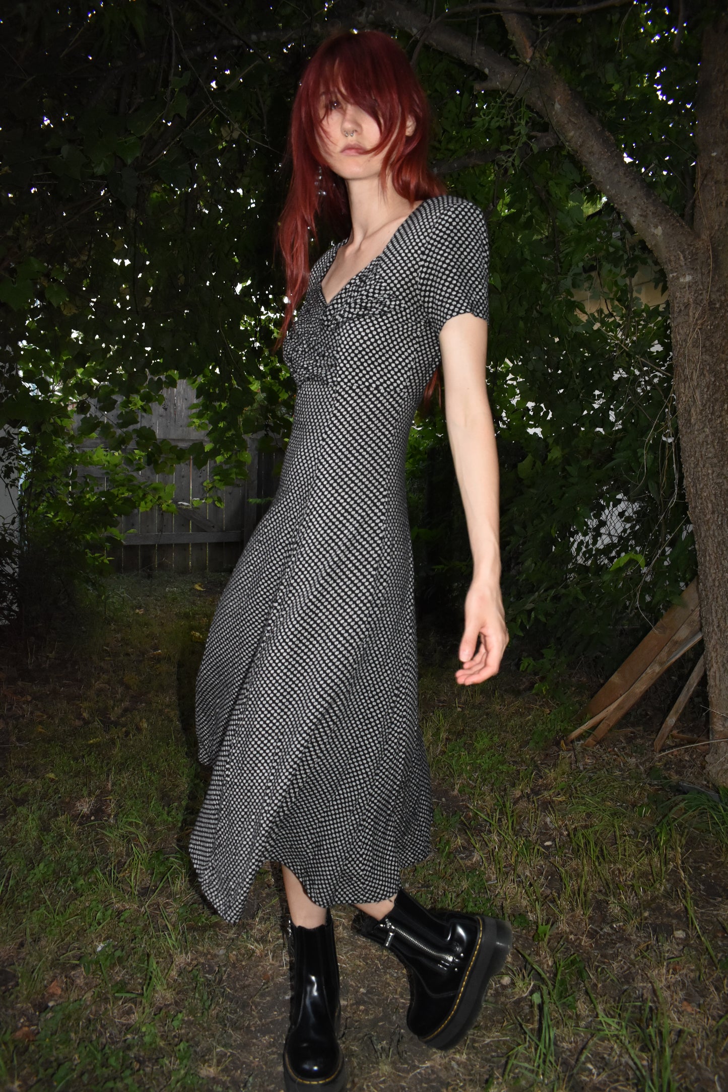 Vintage 80’s Floral Maxi Dress