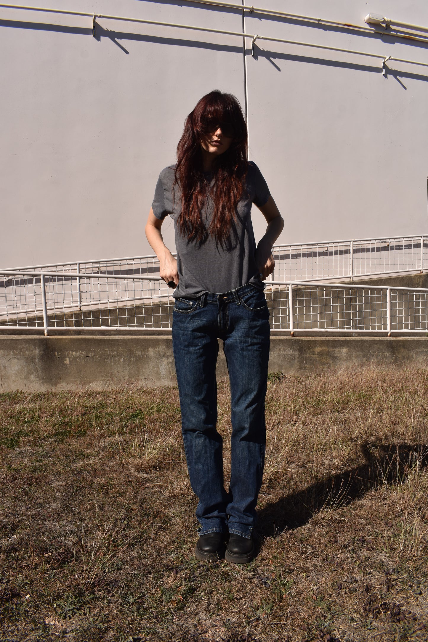 Vintage Cruel Girl Relaxed Mid Rise Jeans