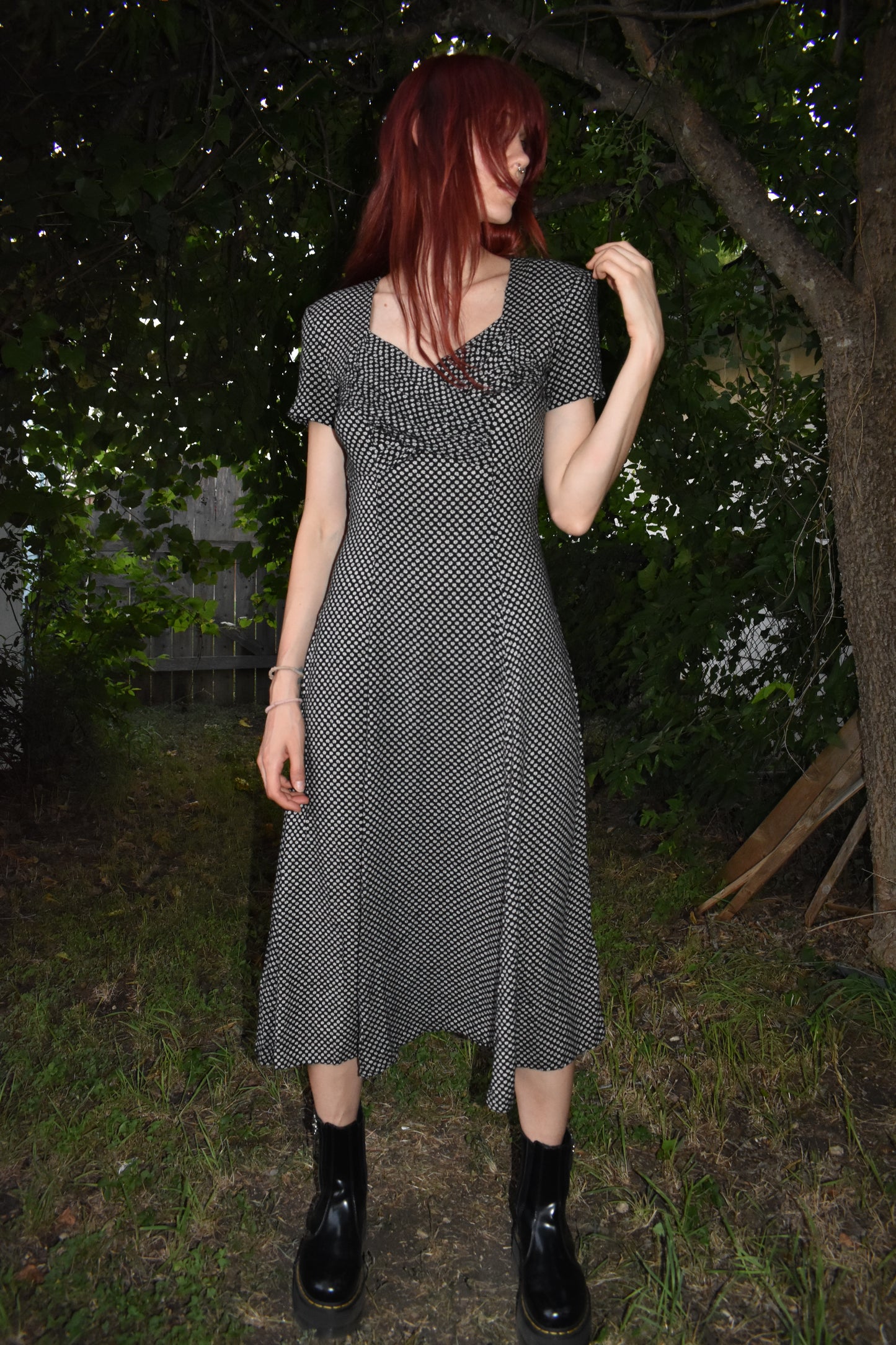Vintage 80’s Floral Maxi Dress