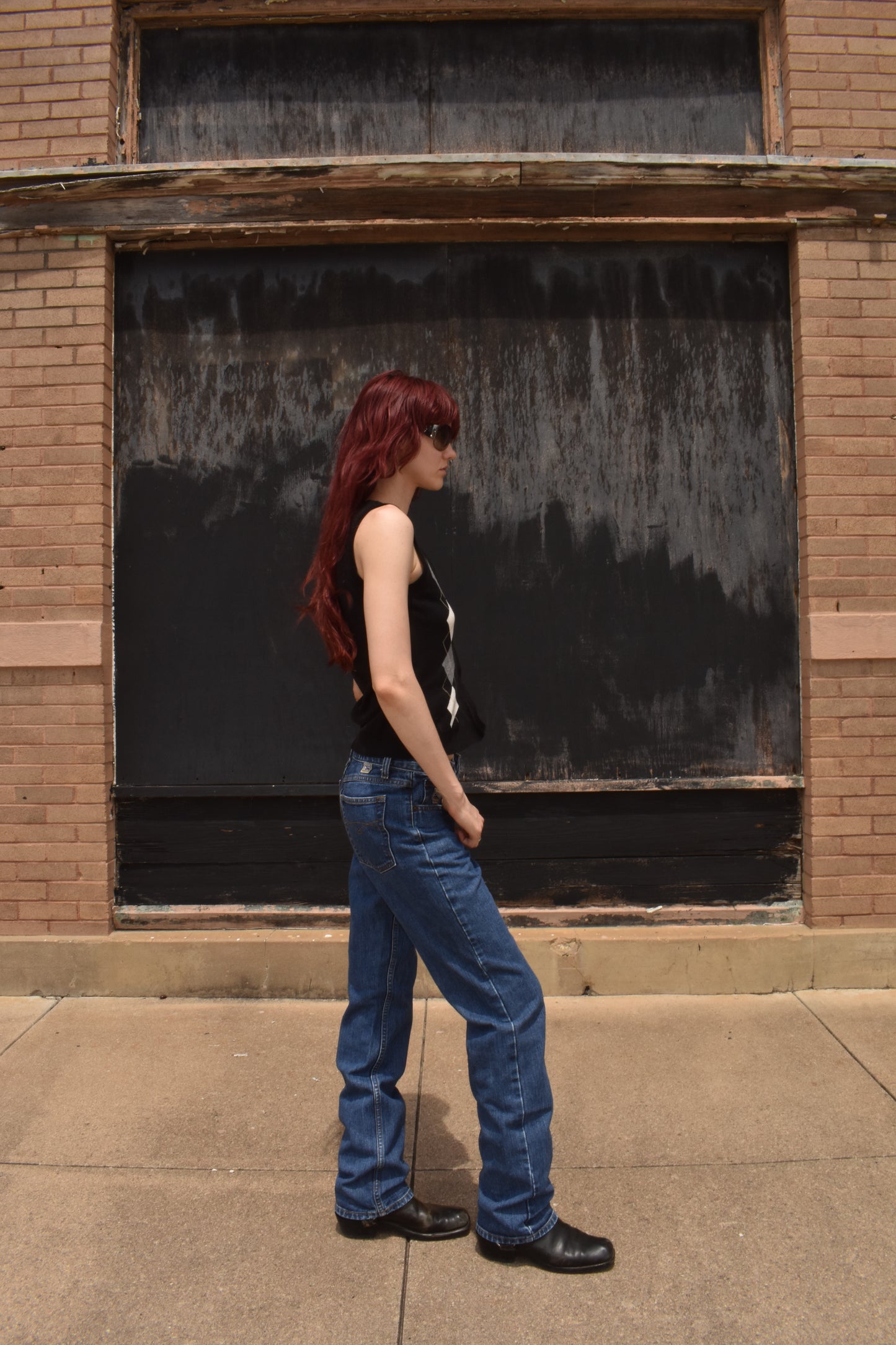 Vintage Low Rise Slim Jeans