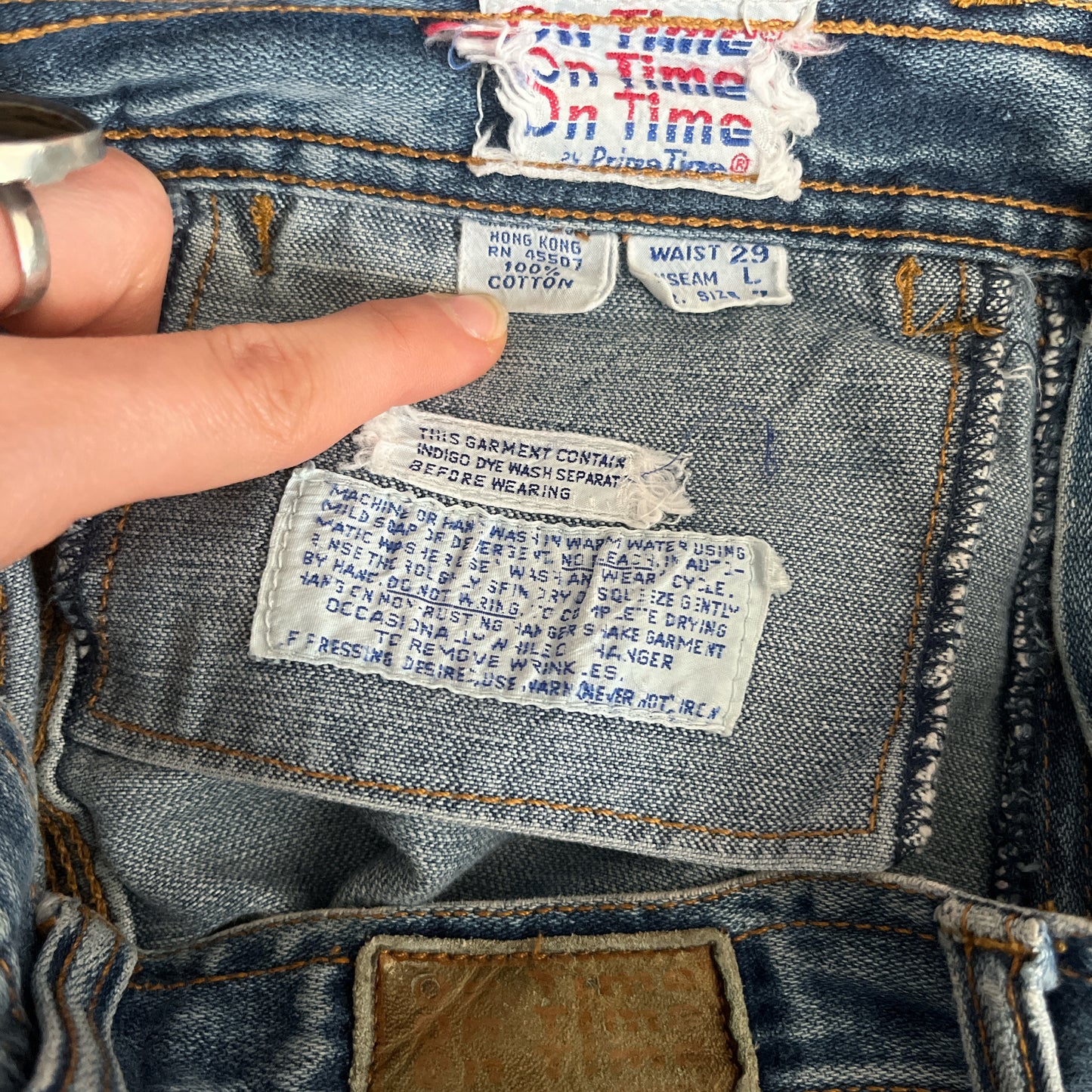 Vintage 70’s High Waisted Flare Jeans