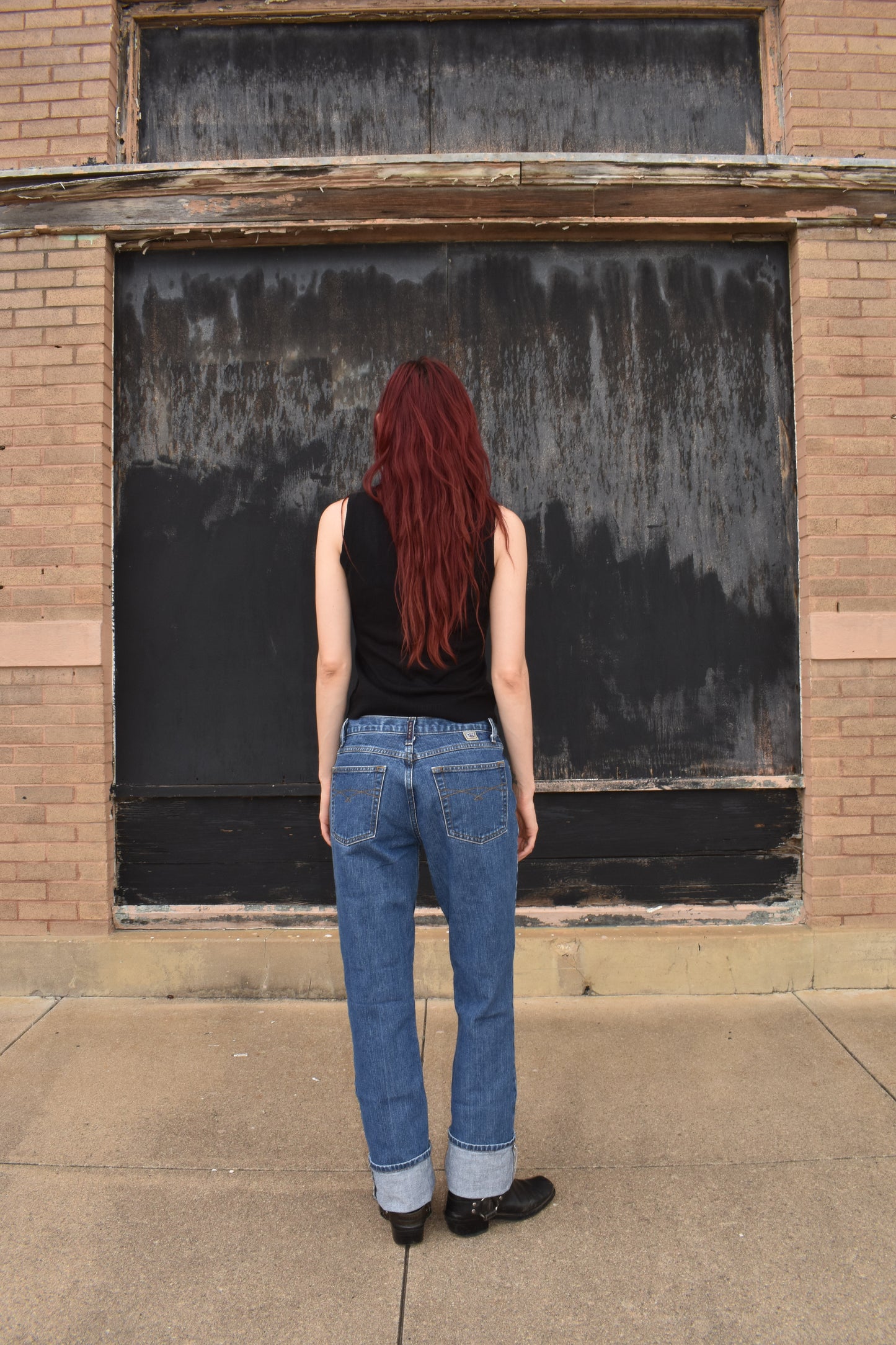 Vintage Low Rise Slim Jeans