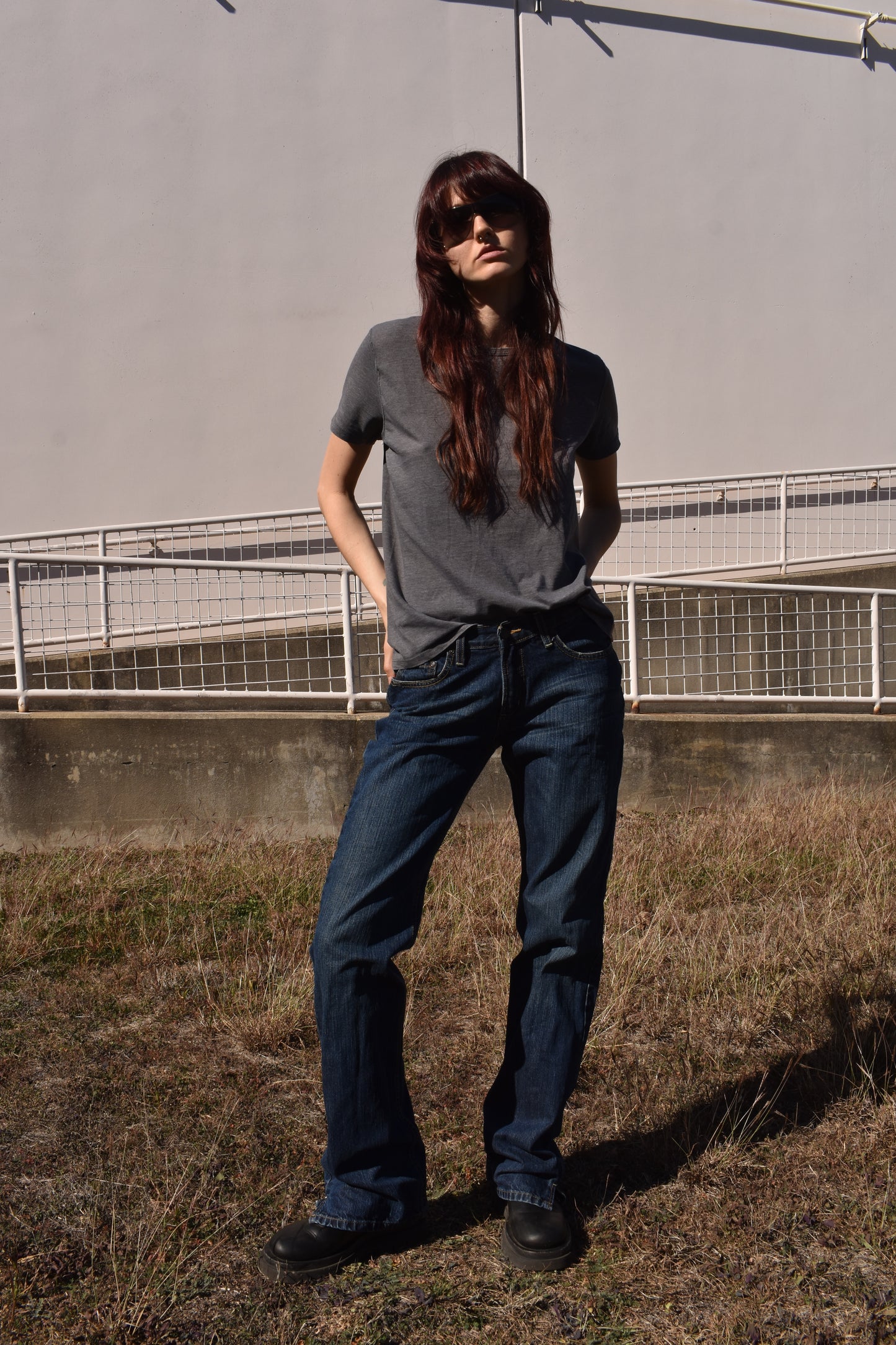 Vintage Cruel Girl Relaxed Mid Rise Jeans