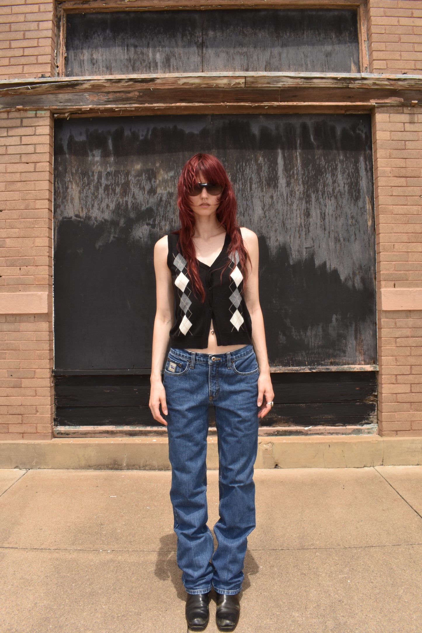 Vintage Low Rise Slim Jeans