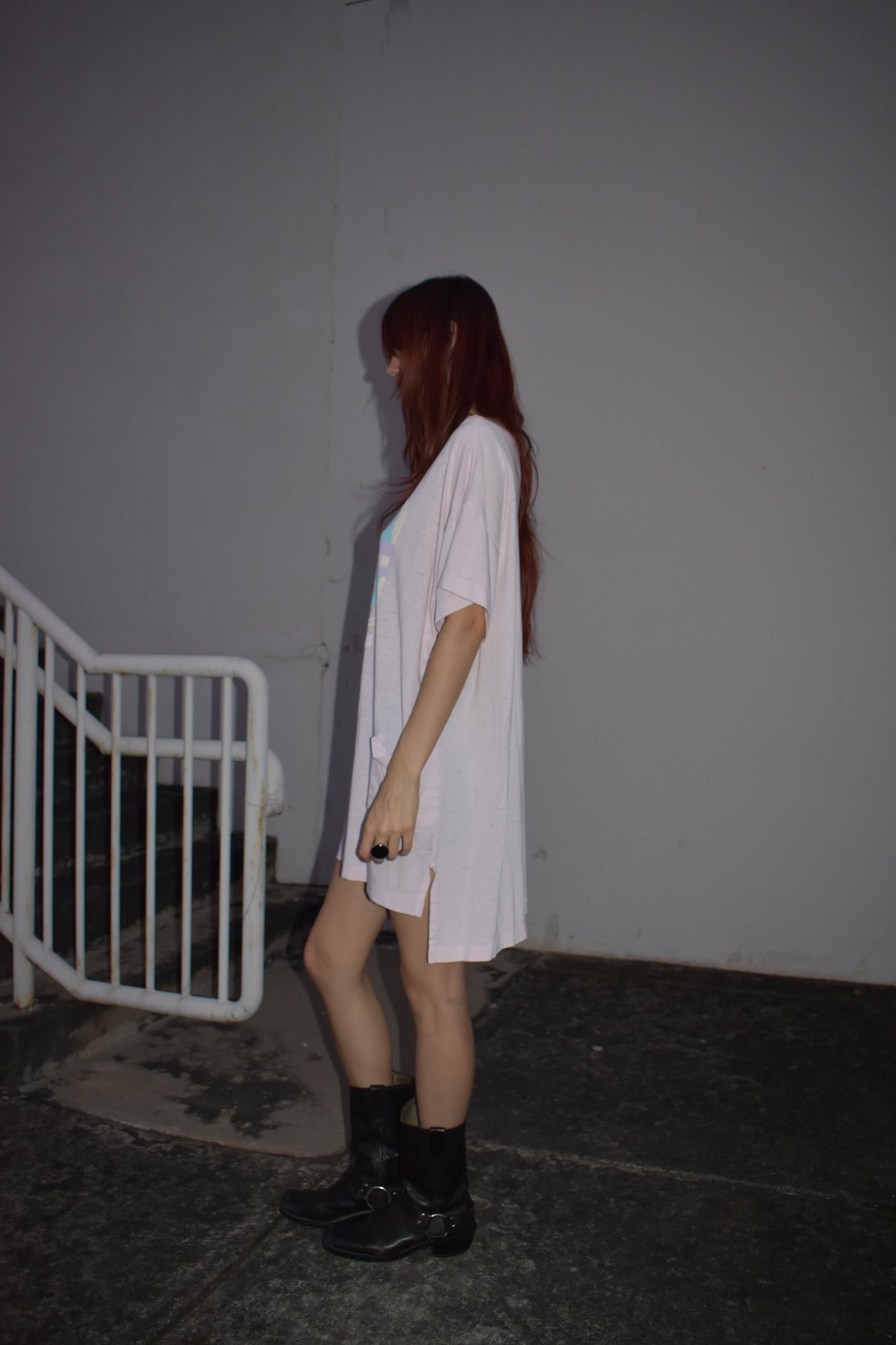 Vintage St. Thomas Double Pocket T-shirt Dress