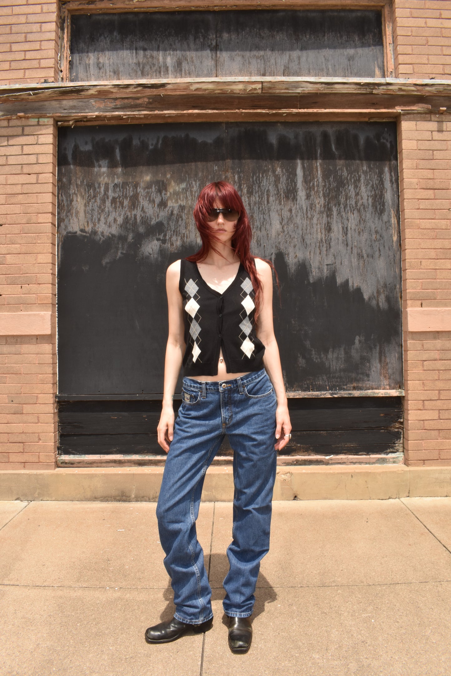 Vintage Low Rise Slim Jeans