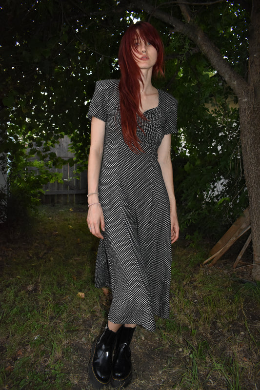 Vintage 80’s Floral Maxi Dress