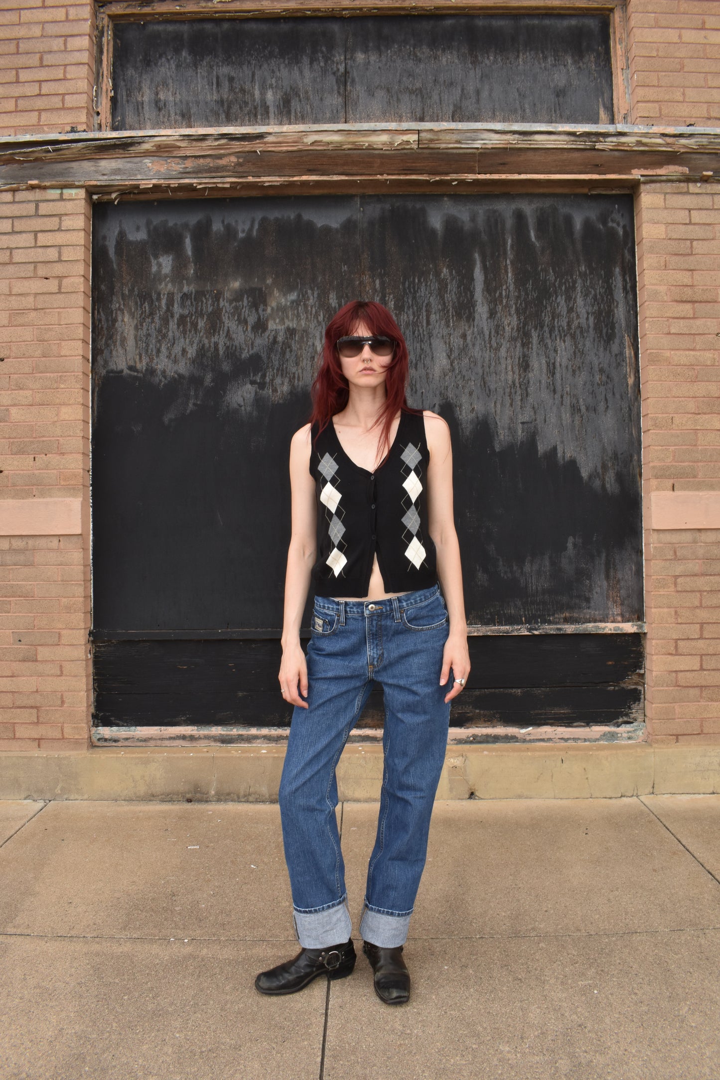 Vintage Low Rise Slim Jeans