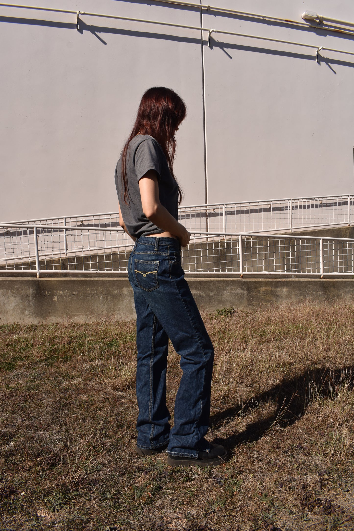 Vintage Cruel Girl Relaxed Mid Rise Jeans