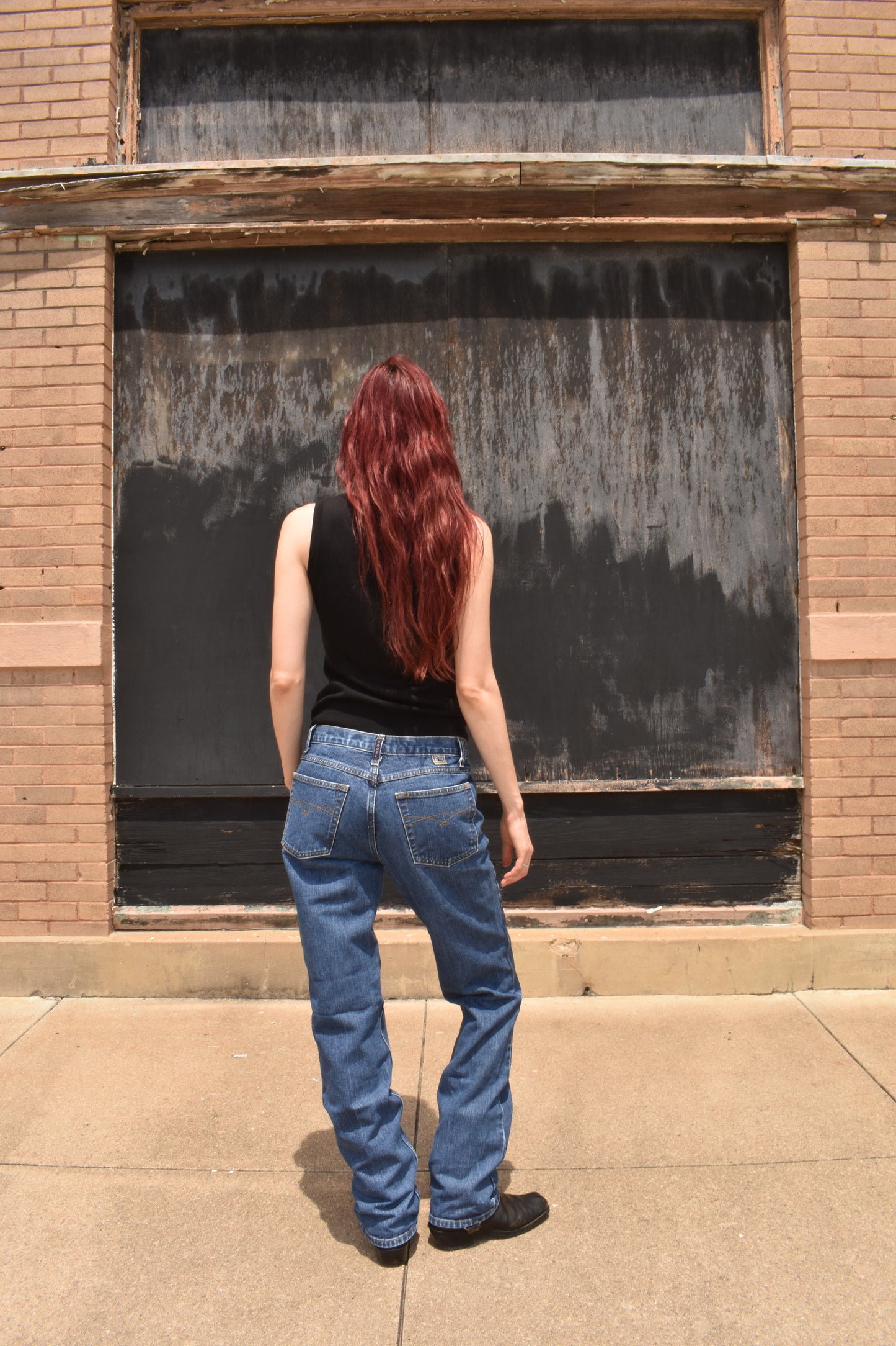Vintage Low Rise Slim Jeans